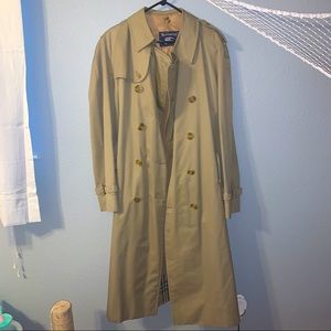 Vintage Burberrys trench coat long jacket